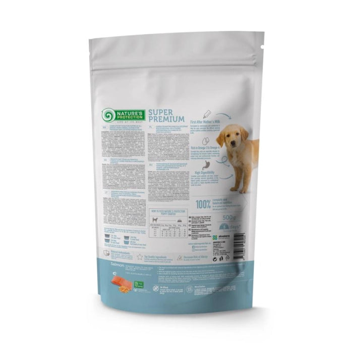 Nature's Protection Puppy Starter Salmon with Krill of All Breed Dog Dry Food