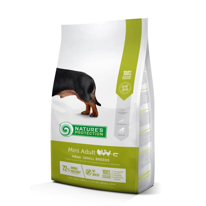 Nature’s Protection Mini Adult Poultry with krill Small Breed Dog Dry Food