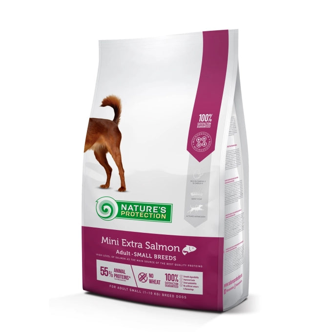 Nature’s Protection Mini Extra Salmon Adult Small breed Dog Dry Food