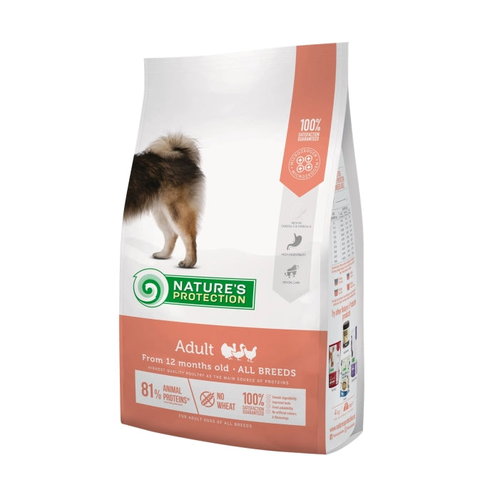 Nature’s Protection Adult Poultry All Breed Dog Dry Food