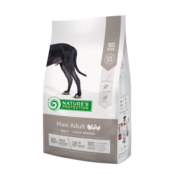 Nature’s Protection Maxi Adult Large Breed Dogs with Poultry Dog Dry Food