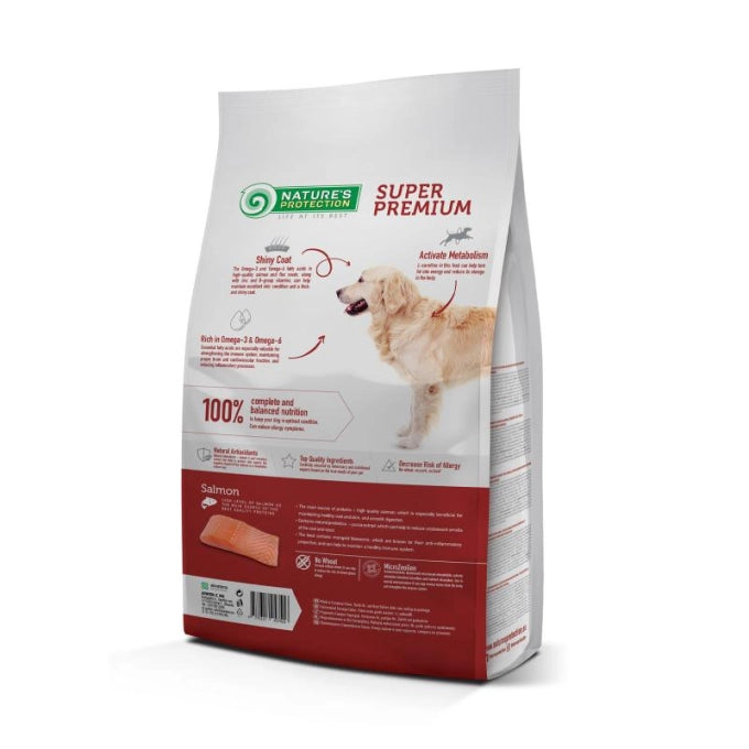 Nature’s Protection Adult Dogs Of All Breeds With Extra Salmon Dog Dry Food