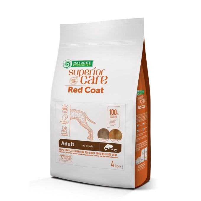 Nature’s Protection Superior Care Red Coat Grain Free Salmon Adult All Breed Dog Dry Food