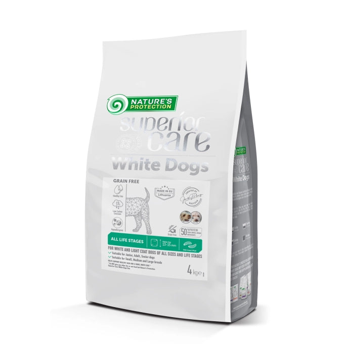 Nature's Protection White Dogs Grain Free Insect All Sizes and Life Stages Dog Dry Food