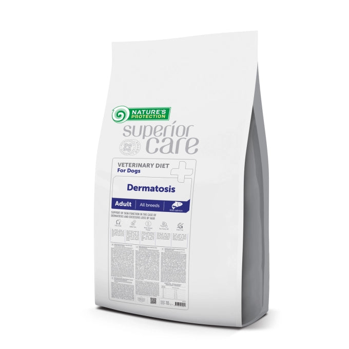 Nature’s Protection Superior Care Veterinary Diet Dermatosis Salmon Adult All Breed Dog Dry Food