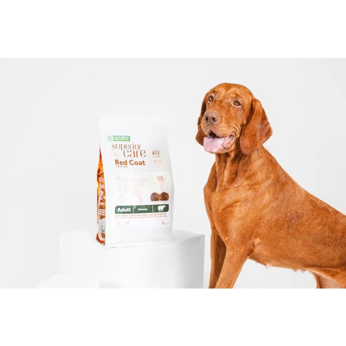 Nature’s Protection Superior Care Red Coat Grain Free Lamb Adult All Breed Dog Dry Food