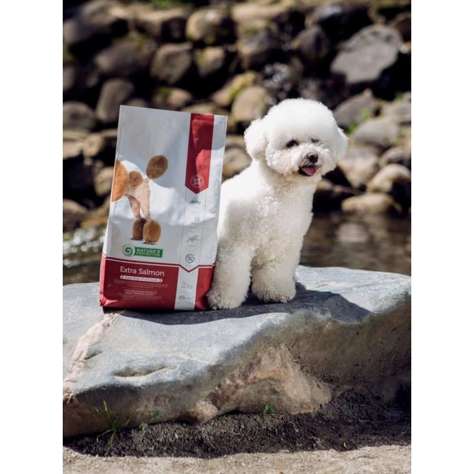 Nature’s Protection Adult Dogs Of All Breeds With Extra Salmon Dog Dry Food