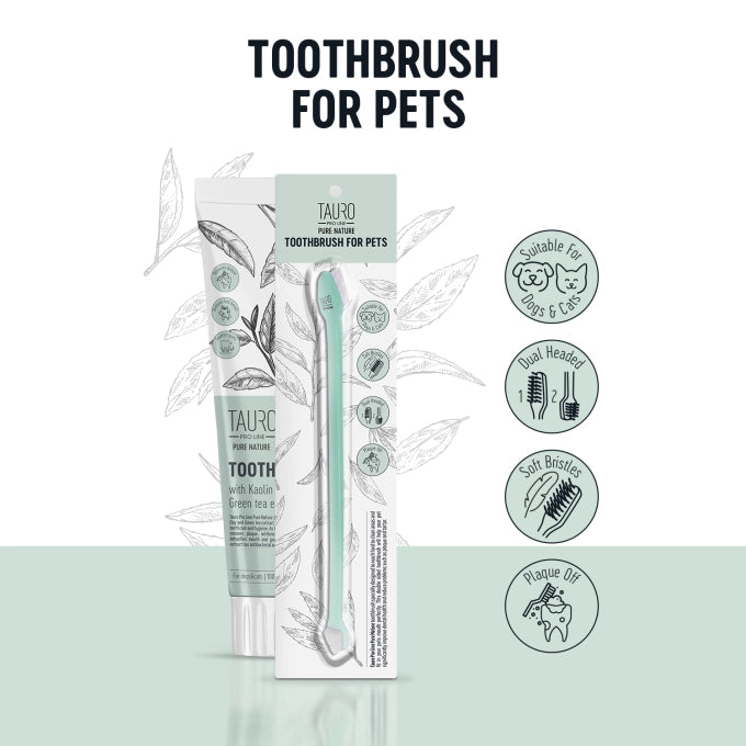 Tauro Pro Line Pure Nature Pet Toothbrush