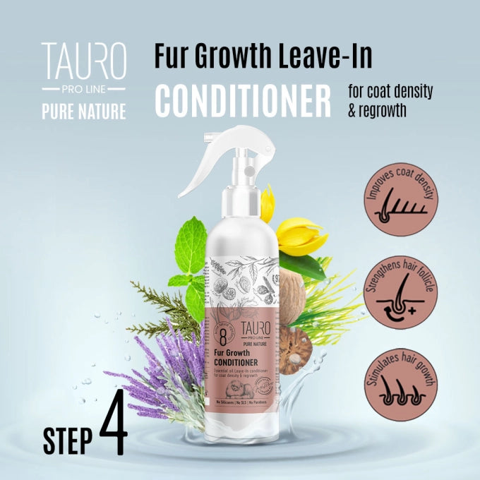 Tauro Pro Line Pure Nature Fur Growth,coat growth conditioner spray for dogs and cats