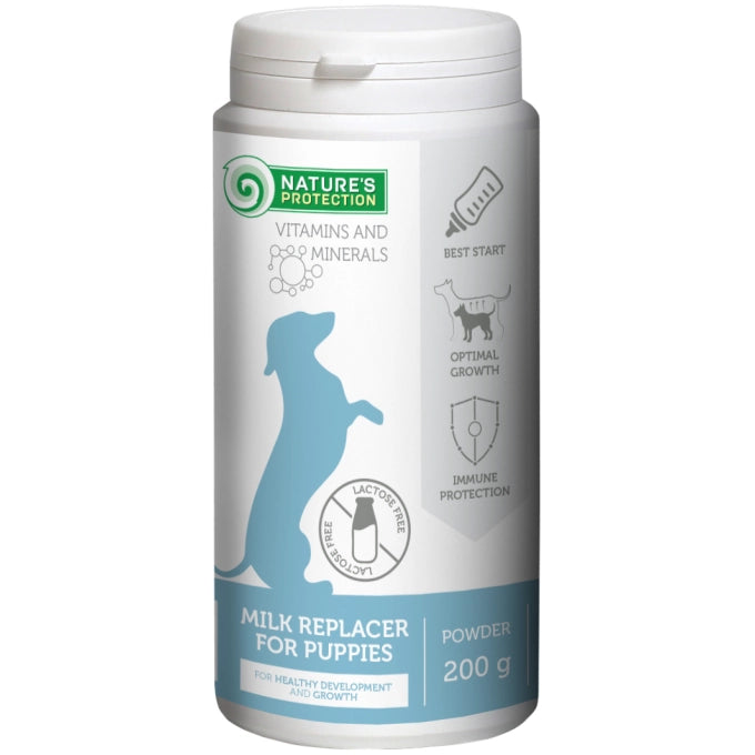 Nature's Protection Puppy Milk Replacer for Puppies for Bone Development & Growth