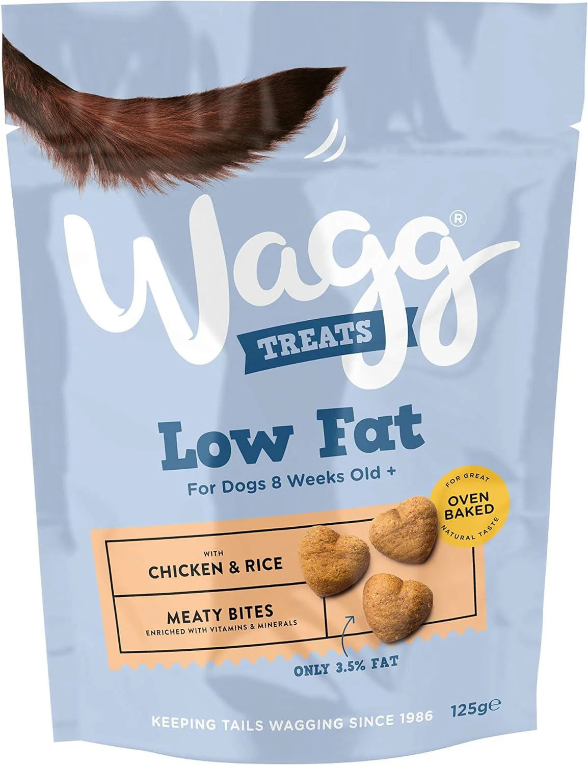 Wagg-Low Fat Meaty Bites with Chicken & Rice