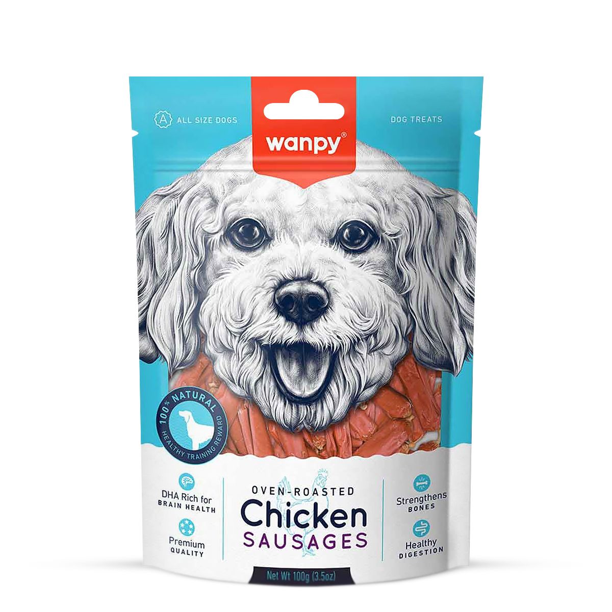 Wanpy-Sausages Dog Treat