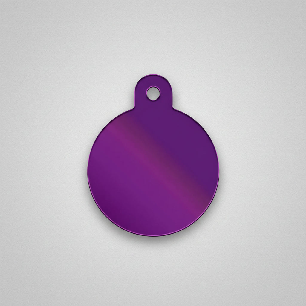 Quick Tag Circle Name Tag - Large