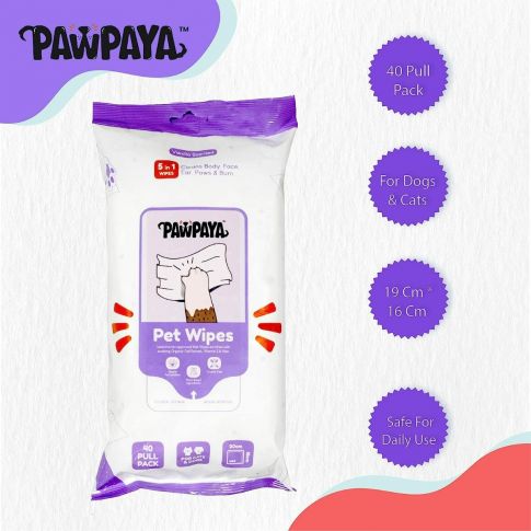 Pawpaya- Ear Wipe Pull Pack